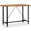 Bar Table 150x70x107 cm Solid Sheesham Wood