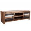 TV Cabinet Solid Acacia Wood 120x35x40 cm