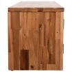 TV Cabinet Solid Acacia Wood 120x35x40 cm