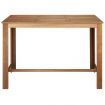 Bar Table Solid Acacia Wood 150x70x105 cm