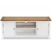 TV Cabinet 120x35x48 cm Solid Oak Wood