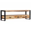 TV Cabinet 150x30x45 cm Solid Mango Wood