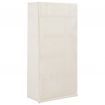 Wardrobe White 79x40x170 cm Fabric