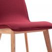 Dining Chairs 4 pcs Red Fabric