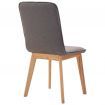 Dining Chairs 4 pcs Taupe Fabric