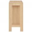 Bar Table with Shelf Oak 110x50x103 cm