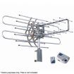Outdoor Remote Controlled Rotating UHF & VHF TV Antenna Aerial