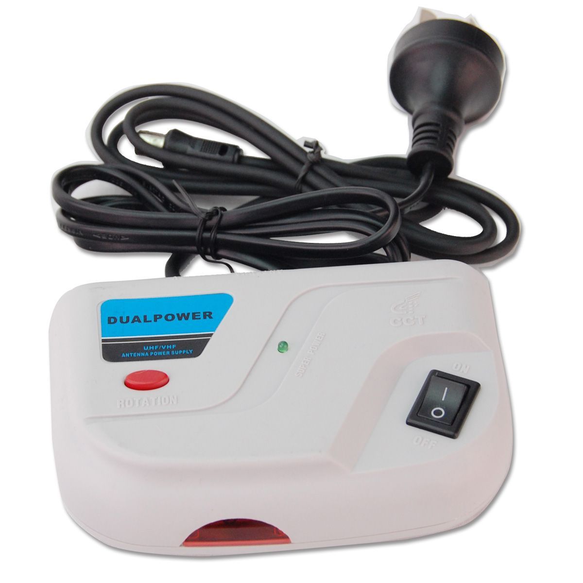 Outdoor Remote Controlled Rotating UHF & VHF TV Antenna Aerial Crazy