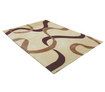 Brown Ribbons Designer 155 x 225cm Carpet Floor Rug / Mat Cover