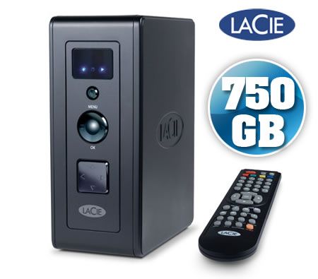 LaCie 750GB LaCinema Premier USB 2.0 Multimedia Hard Disk
