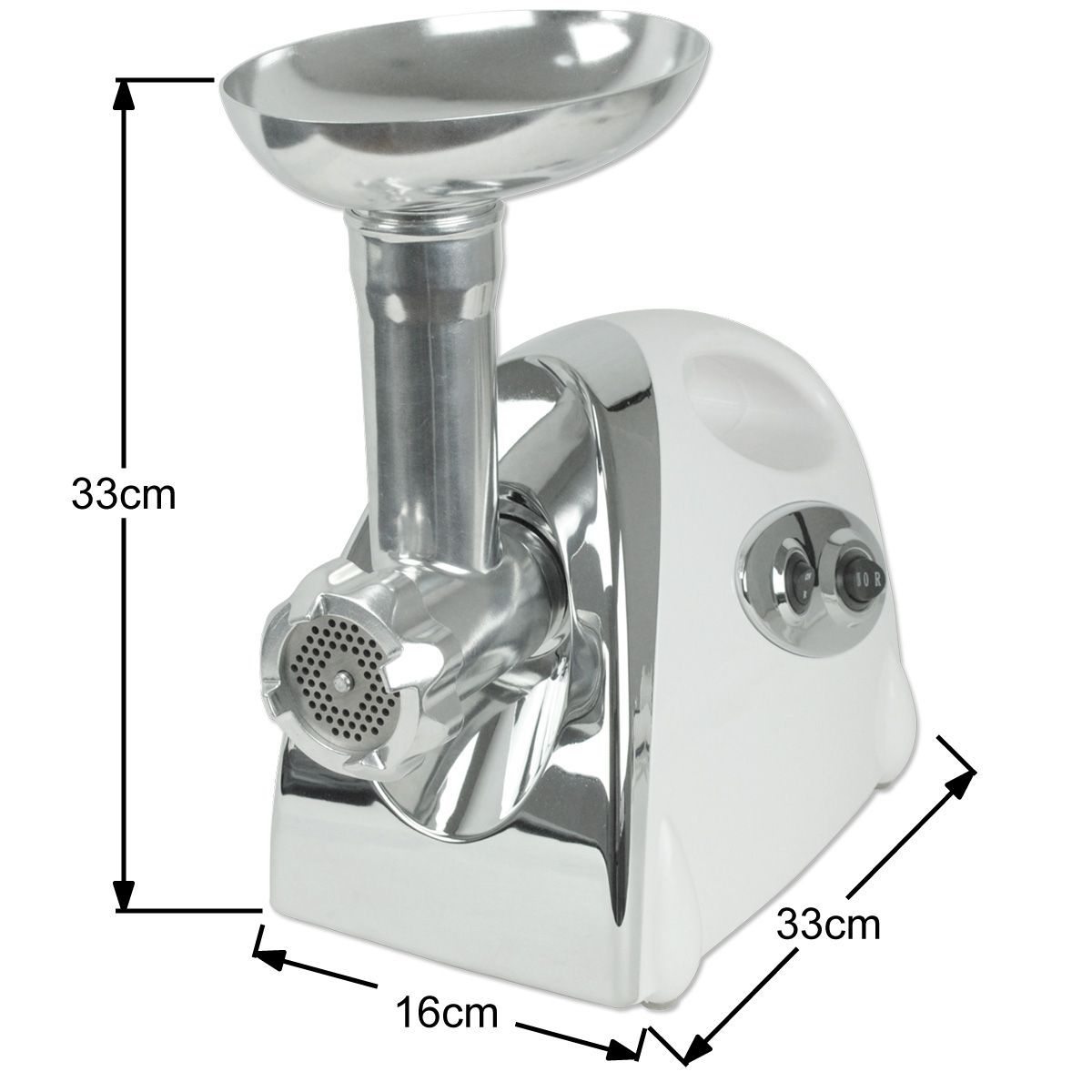 Maxkon 1600W Electric Meat Grinder Sausage Maker & Mincer MGB120