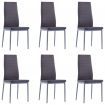 Seven Piece Dining Set Grey