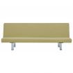 Sofa Bed Green Polyester