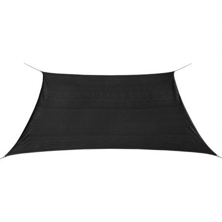 Sunshade Sail HDPE Square 3.6x3.6 m Anthracite
