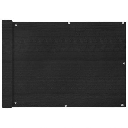 Balcony Screen HDPE 75x600 cm Anthracite