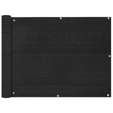 Balcony Screen HDPE 90x400 cm Anthracite