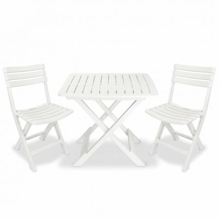 plastic 3 piece bistro set