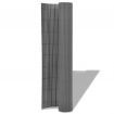 Double-Sided Garden Fence 90x500 cm Grey