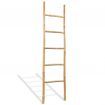 Towel Ladder with 5 Rungs Bamboo 150 cm