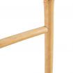 Towel Ladder with 5 Rungs Bamboo 150 cm