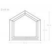 Storage Tent PE 3x4 m White