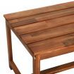 4 Piece Outdoor Lounge Set Solid Acacia Wood