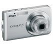 Nikon CoolPix S210 Digital Camera 8.0 MP Megapixel 2.5 inch TFT LCD Screen with 3x NIKKOR Zoom Lens - Silver