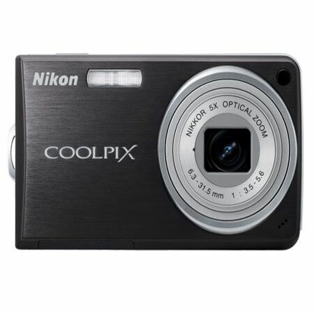 Nikon CoolPix S550 Digital Camera 10.0 MP Megapixel 2.5 inch TFT LCD Screen with 5x NIKKOR Zoom Lens - Black
