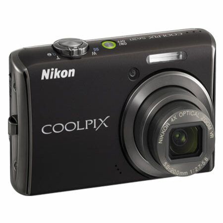 Nikon CoolPix S620 Digital Camera 12.2 MP Megapixel 2.7 inch LCD Screen with 4x NIKKOR Zoom Lens - Jet Black