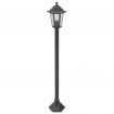 Garden Post Lights 6 pcs E27 110 cm Aluminium Bronze