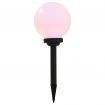 Outdoor Solar Lamps 3 pcs LED Spherical 20 cm RGB