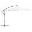 Cantilever Umbrella with LED Lights and Metal Pole 350 cm Sand