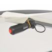 Cantilever Umbrella with LED Lights and Metal Pole 350 cm Sand