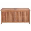 Garden Storage Box 120x50x58 cm Solid Teak Wood