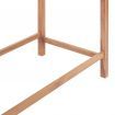 Outdoor Bar Table 120x65x110 cm Solid Teak