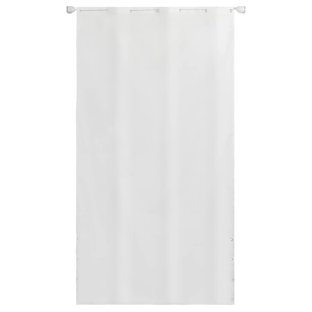 Balcony Screen Oxford Fabric 140 x 240 cm White