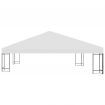 vidaXL Gazebo Top Cover 310 g/cubic metre 3x3 m Cream White