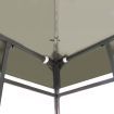 vidaXL Gazebo Top Cover 310 g/m² 3x3 m Beige