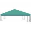 vidaXL Gazebo Top Cover 310 g/cubic metre 3x3 m Green