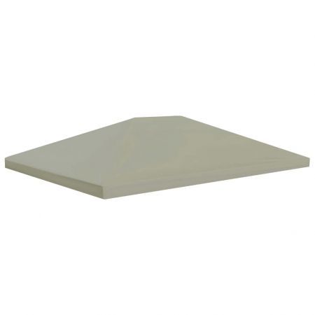 Gazebo Top Cover 310 g/m² 4x3 m Brown
