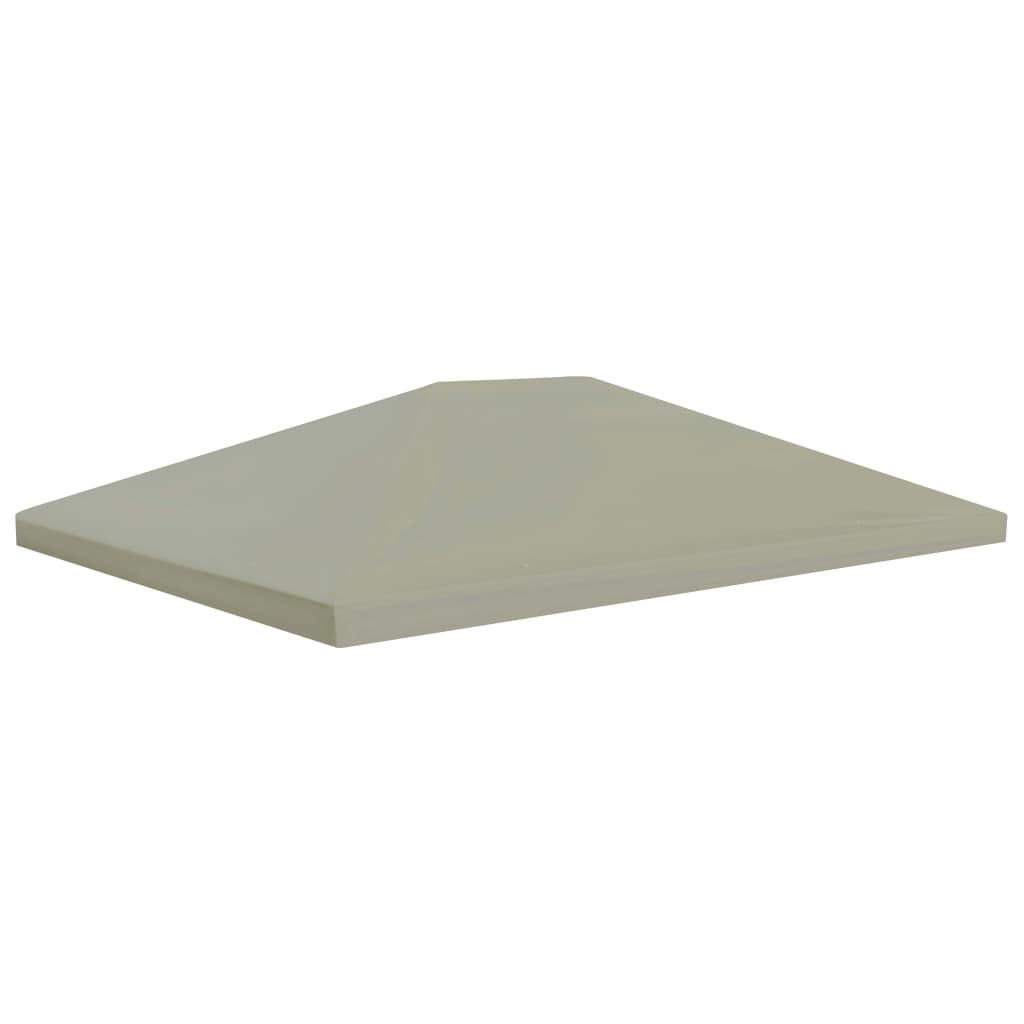 Gazebo Top Cover 310 g/m² 4x3 m Brown