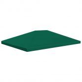 Gazebo Top Cover 310 g/m² 4x3 m Green
