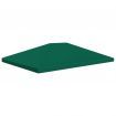 Gazebo Top Cover 310 g/m² 4x3 m Green