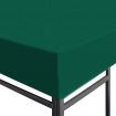 Gazebo Top Cover 310 g/m² 4x3 m Green