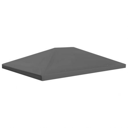 Gazebo Top Cover 310 g/m² 4x3 m Grey