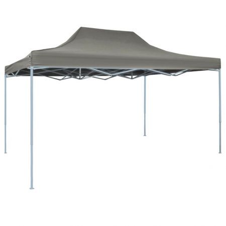 Foldable Tent Pop-Up 3x4.5 m Anthracite