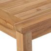 Outdoor Dining Table 150x90x77 cm Solid Teak Wood