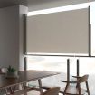 Patio Retractable Side Awning 140 x 300 cm Cream