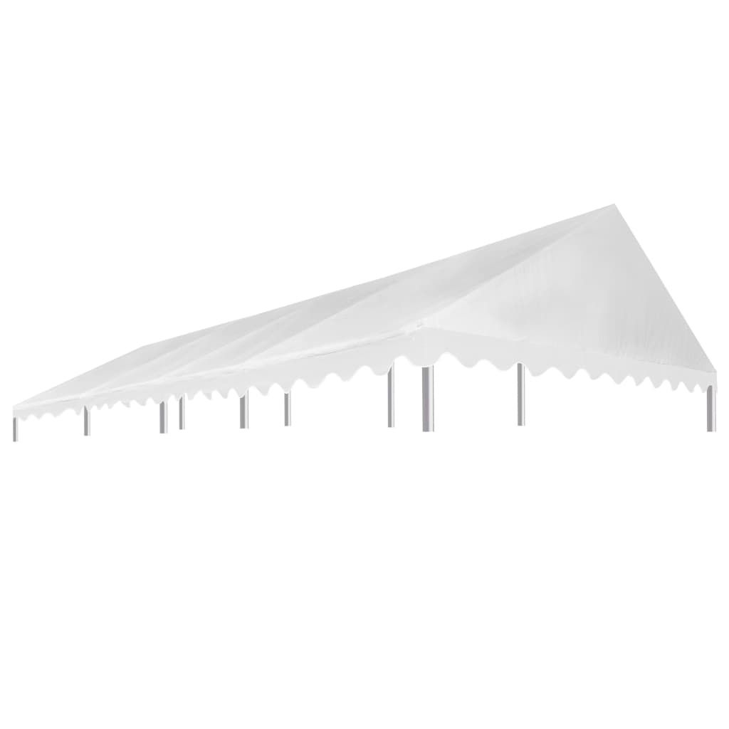 Party Tent Roof 4x8 m White 450 g/m²