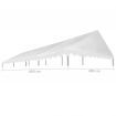 Party Tent Roof 4x8 m White 450 g/m²